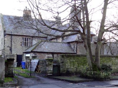 The Vicarage With Outbuildings And Yard Wall (1)