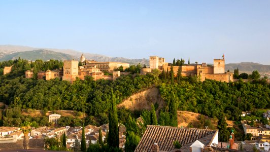 The whole Alhambra Granada Spain photo