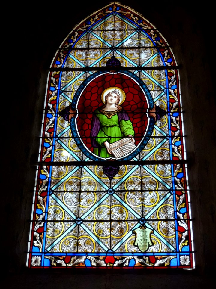 Thibouville (Eure, Fr) église Saint-Paterne, vitrail 01
