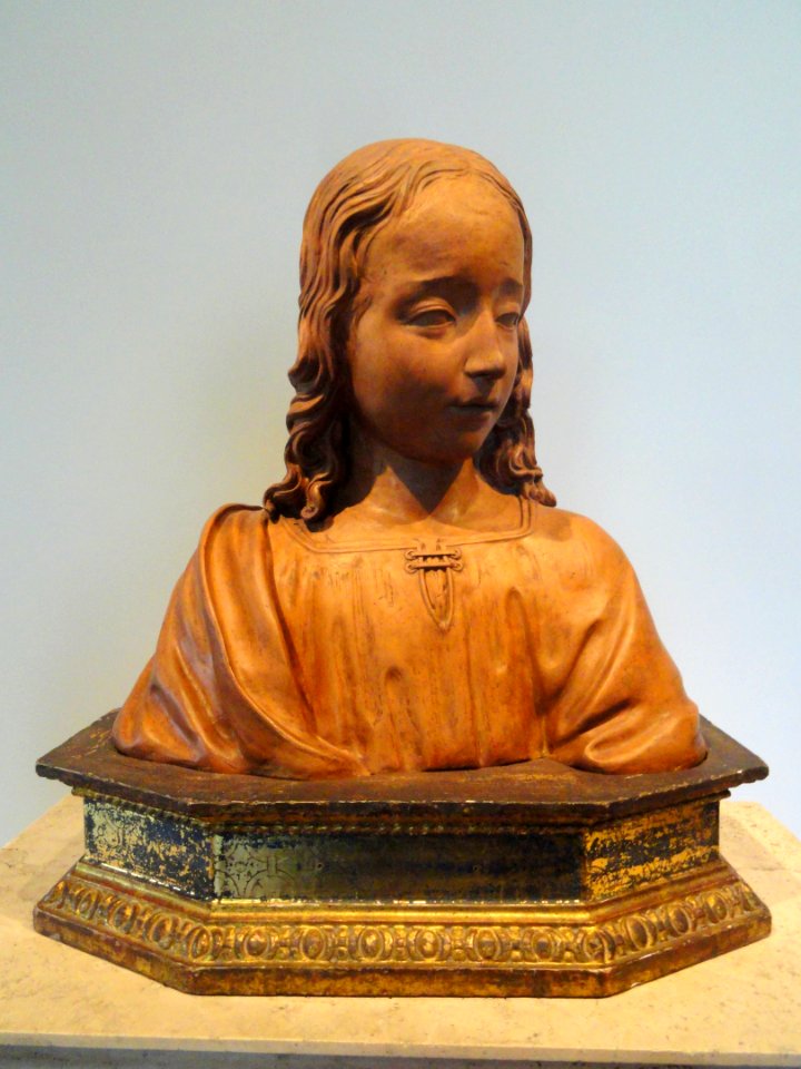 The Young Christ (perhaps), by Giovanni Della Robbia, c. 1500-1510, terracotta - National Gallery of Art, Washington - DSC08622