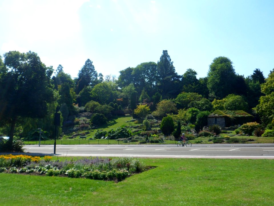 The Rockery, Preston Park, Brighton (August 2013, seen from Preston Park)