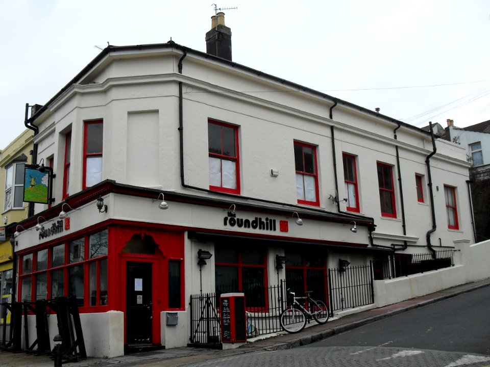 The Roundhill Pub, Roundhill Road, Round Hill, Brighton (January 2011)