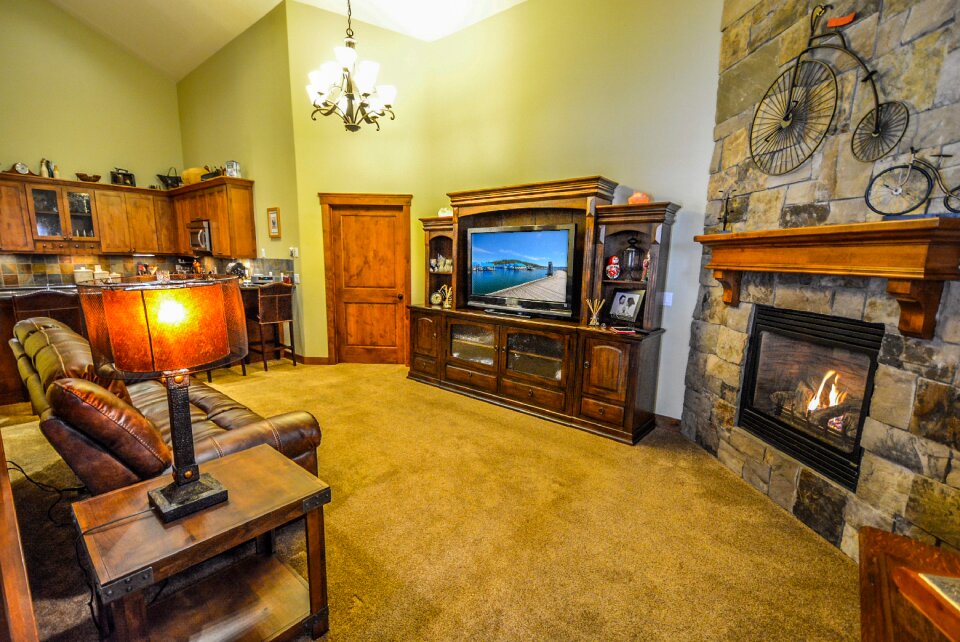 Living room interior home residential