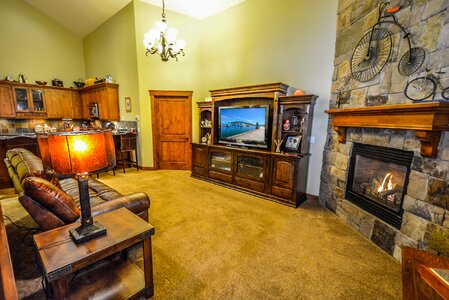 Living room interior home residential