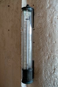 Thermometer by Henry J. Green, Brooklyn, NY - Vizcaya Museum and Gardens - Miami, Florida - DSC08514