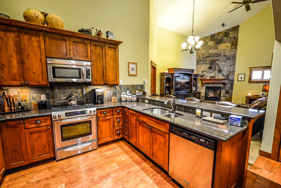 Counter home stainless