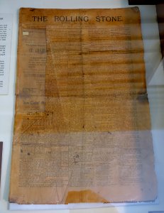 The Rolling Stone, April 21, 1894 - O. Henry Museum - Austin, Texas - DSC09247