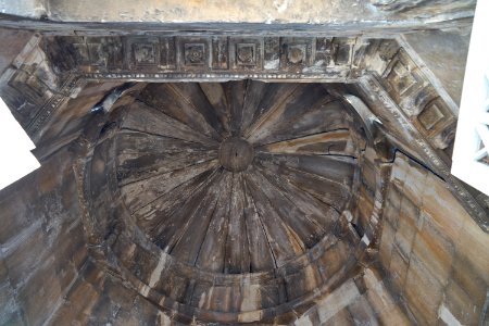 The roof of the Clocktower of Andronicus Cyrrhestes on August 2, 2020