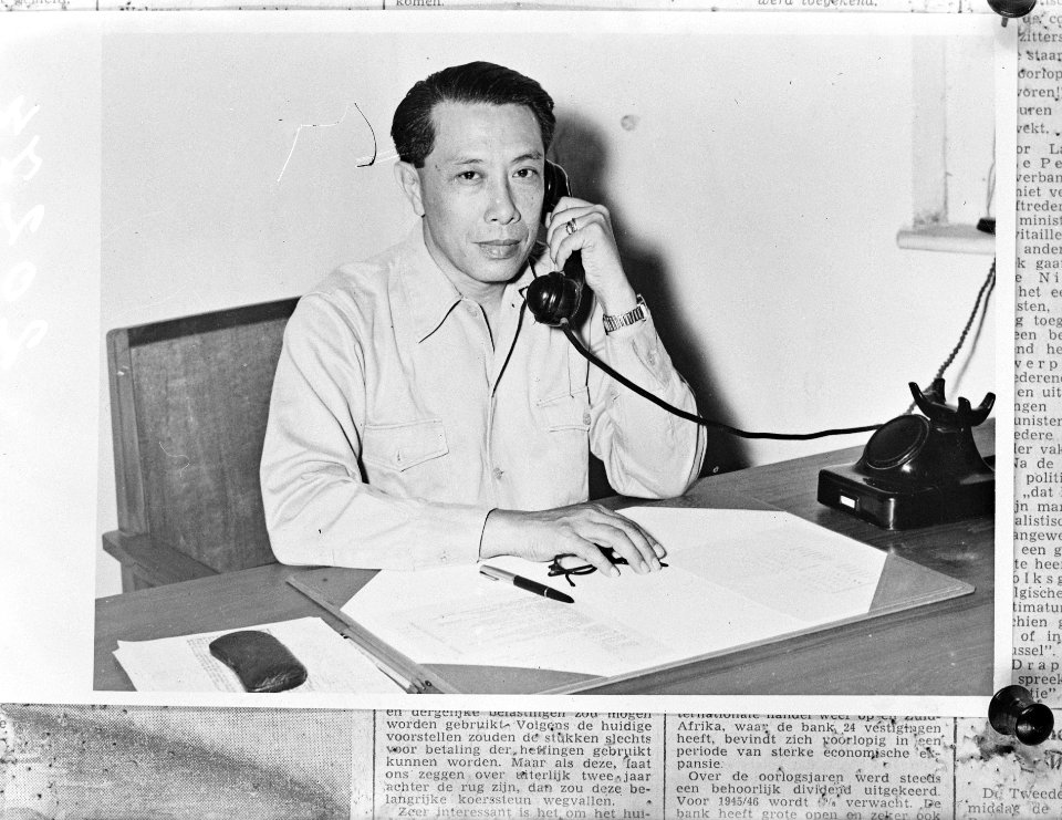 Thio Thiam Tjong. Adviseur in Algemene Dienst bij het kabinet van de luitenant-g, Bestanddeelnr 902-0274