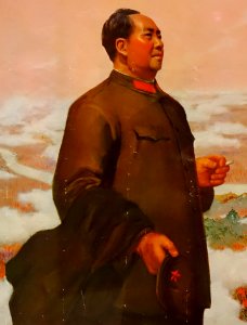 The Vicissitudes of Life, by Zheng Shengtian, Zhou Ruiwen, and Xu Junxuan, People's Republic of China, 1967, lithograph - Jordan Schnitzer Museum of Art, University of Oregon - Eugene, Oregon - DSC09552 (cropped)