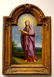 The Virgin Mary by Philippe de Champaigne, c. 1650, oil on copper - Fogg Art Museum, Harvard University - DSC02063