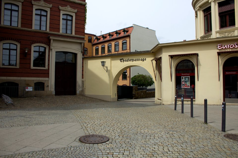 Theaterpassage-Postplatz Görlitz Eingang