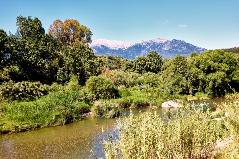 The River Eurotas in Sparta on 15 May 2019