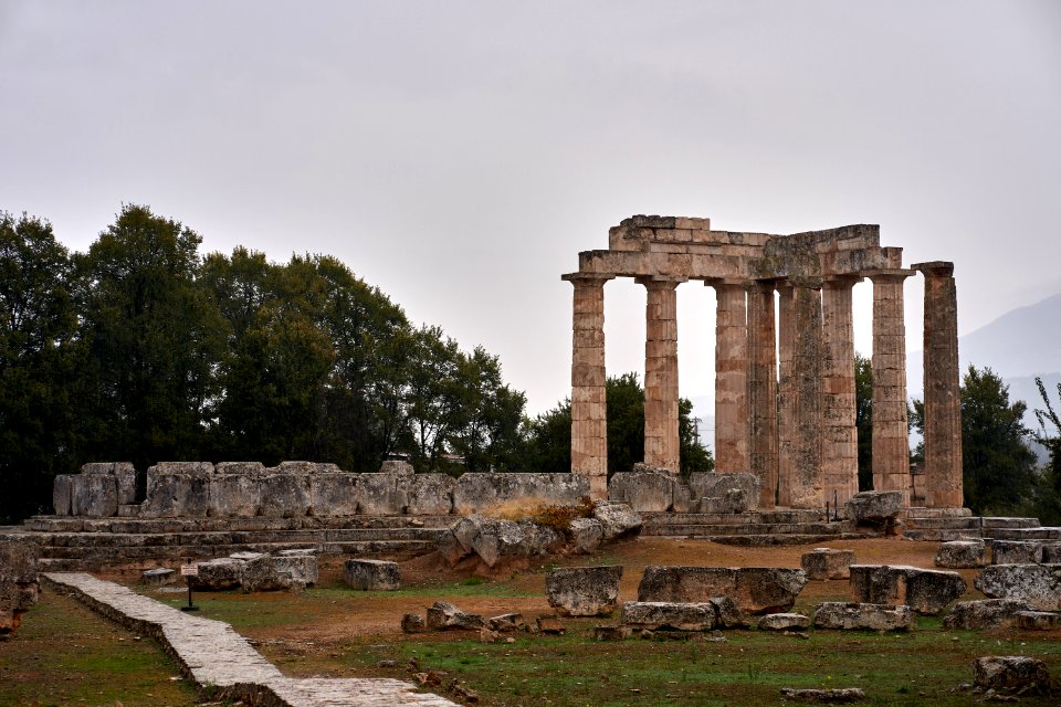 The Temple of Nemean Zeus on October 31, 2019