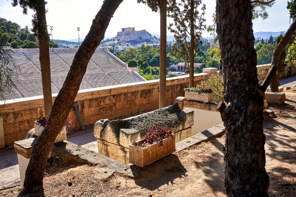 The sarcophagus on Ardettus Hill on June 5, 2020