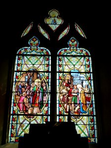 Thiberville (Eure, Fr) église Saint Taurin, vitrail 04