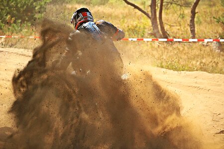Motorcycle cross motocross ride