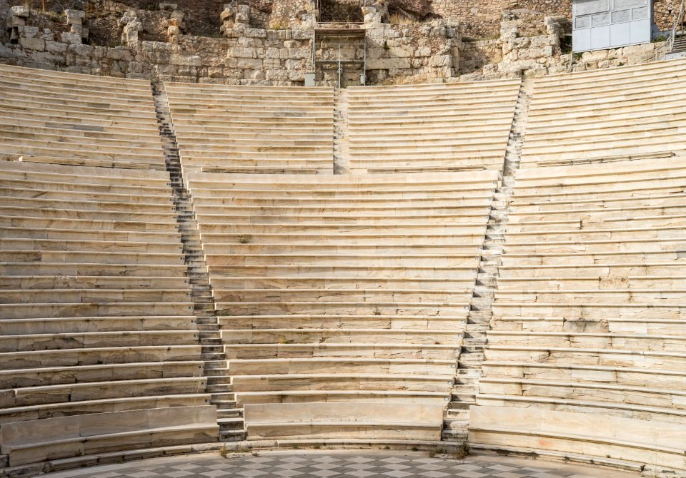 Theatre Herodes Atticus Acropolis Athens Greece