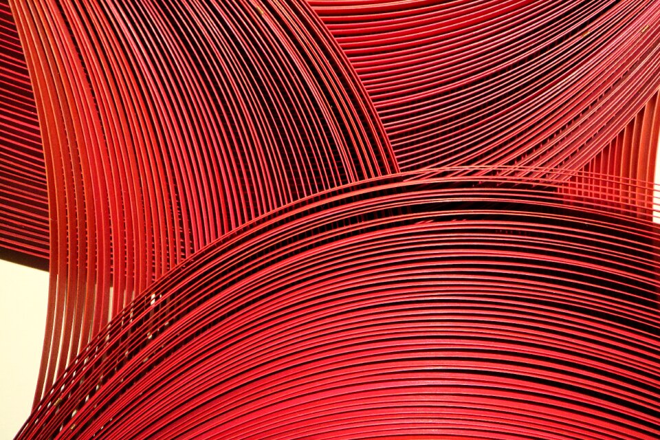 Bamboo woven color