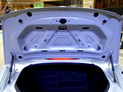 The trunk of Mazda ROADSTER (ND)