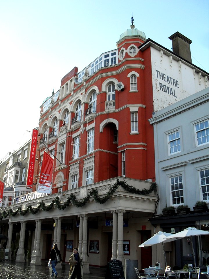 Theatre Royal and Colonnade, New Road, Brighton (NHLE Code 1380103)