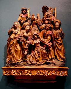 The Virgin Fainting at the Deposition, c. 1530-1540, oak - John and Mable Ringling Museum of Art - Sarasota, FL - DSC00525