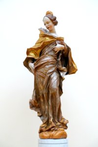 The Virgin Mary by Joseph Anton Feuchtmayer, Mimmenhausen, c. 1717-1719, linden wood - Bode-Museum - DSC02923