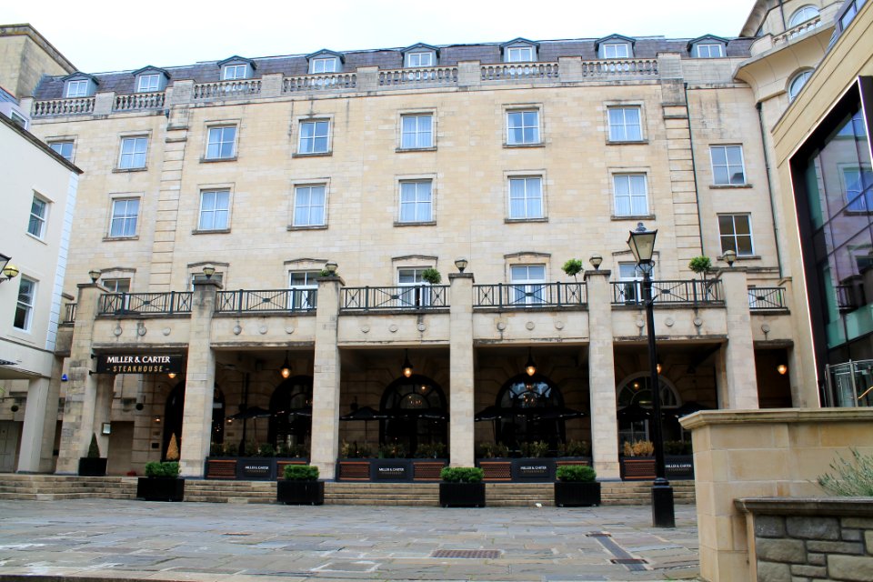 The Swallow Hotel And Attached Front Entrance Balustrades