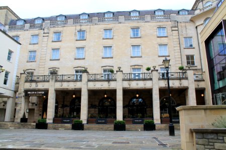 The Swallow Hotel And Attached Front Entrance Balustrades
