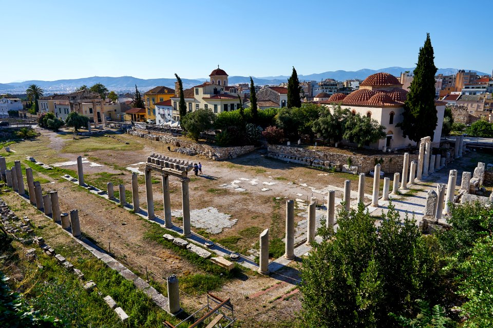 The Roman Agora of Athens on June 27, 2020