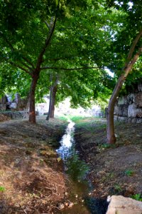 The riverbed of Eridanos in Kerameikos Cemetery on 17 July 2020