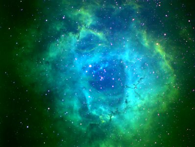 The Rosette Nebula Caldwell 49 50 Narrowband photo