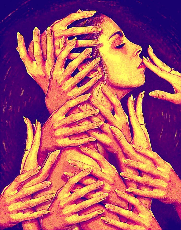 Female artwork young