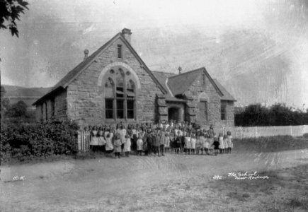 The school New Radnor (1294259)