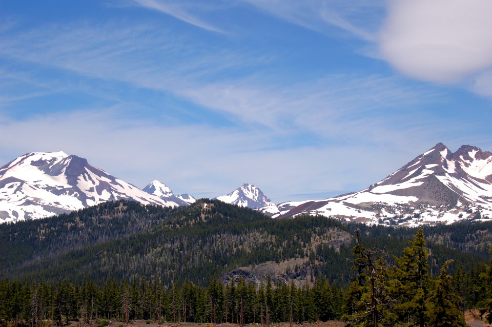 The Three Sisters in Oregon