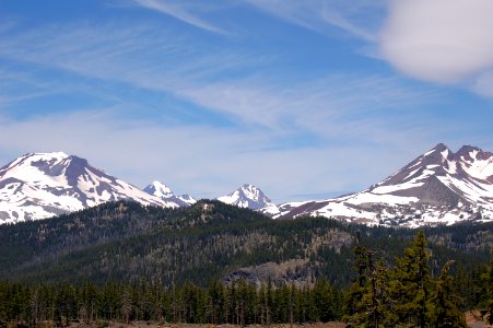 The Three Sisters in Oregon