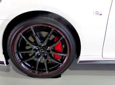 The tire wheel of Toyota MARK X 350S"G's" (GRX133)
