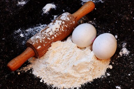 Flour ingredients prepare photo