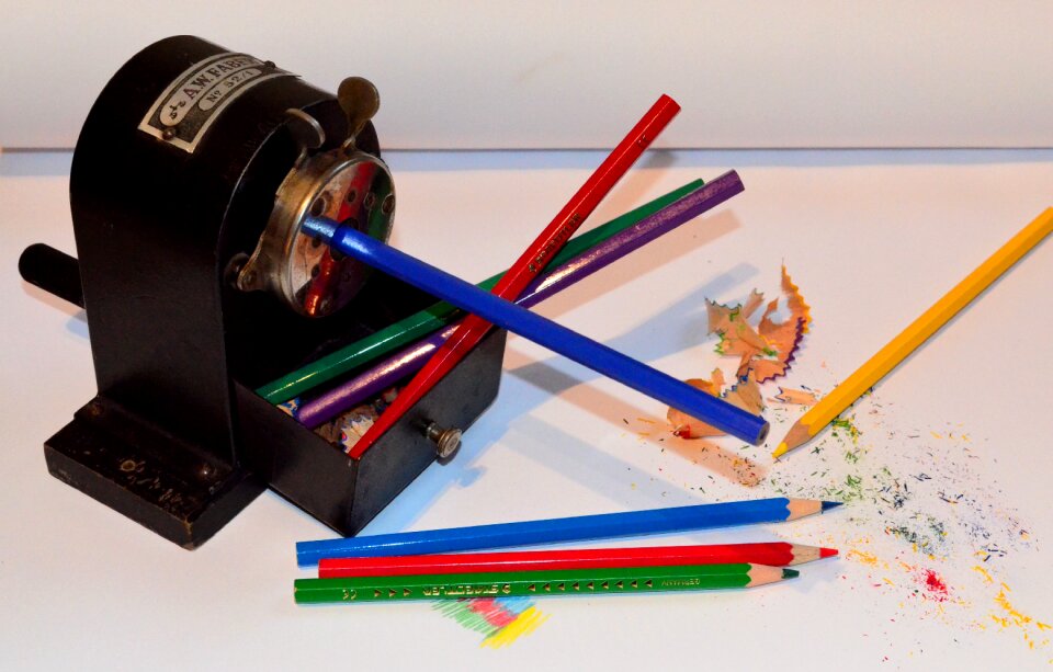 Sharpener office accessories old