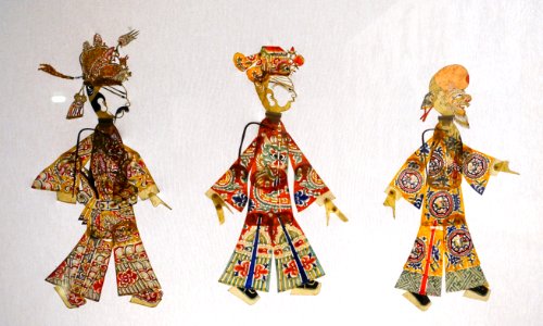 The Three Stars (success, happiness, longevity), Sichuan province, China - Museu do Oriente - Lisbon, Portugal - DSC06783