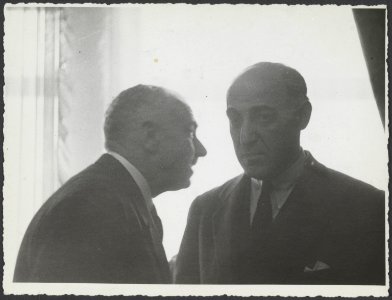 Twee heren Rechts Philips Christiaan Visser, Bestanddeelnr 17 055