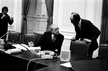 Tweede Kamer Albeda (l) en Aantjes, Bestanddeelnr 929-4981