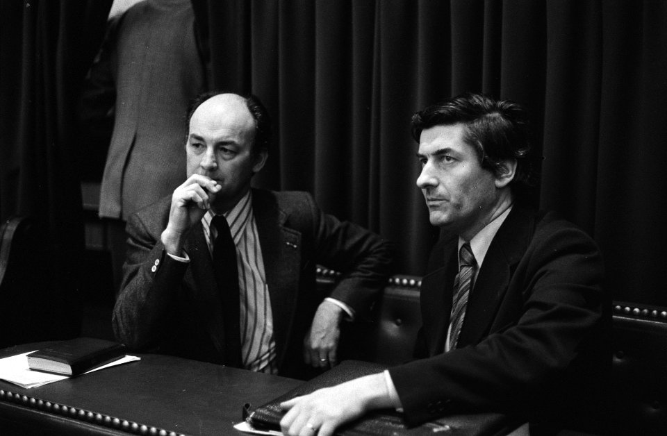 Tweede Kamer Aantjes (l) en Lubbers, Bestanddeelnr 929-4983