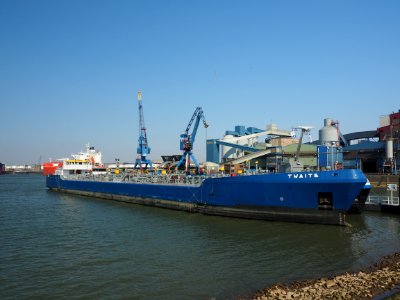 Twaite (ship, 1991) ENI 02717957, Port of Rotterdam pic1
