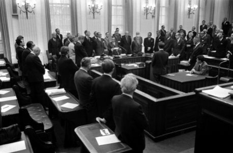 Tweede Kamer Algemene Beschouwingen. De Jong legt verklaring af over gezondheids, Bestanddeelnr 922-8697