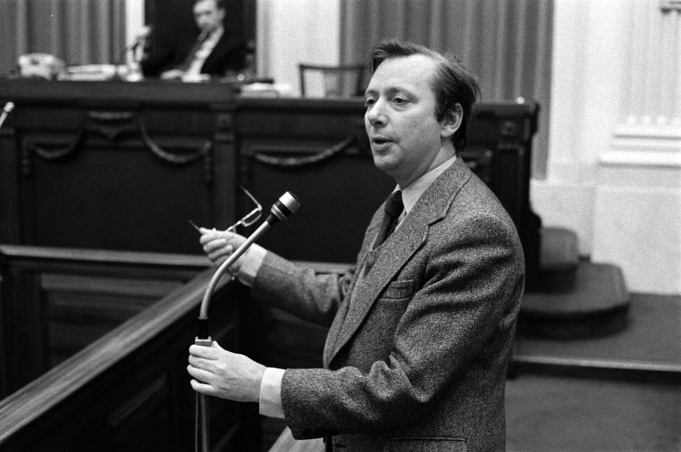 Tweede Kamer , o.a. begroting EZ, Arie van der Hek (PvdA) interrumpeerd, Bestanddeelnr 931-3584