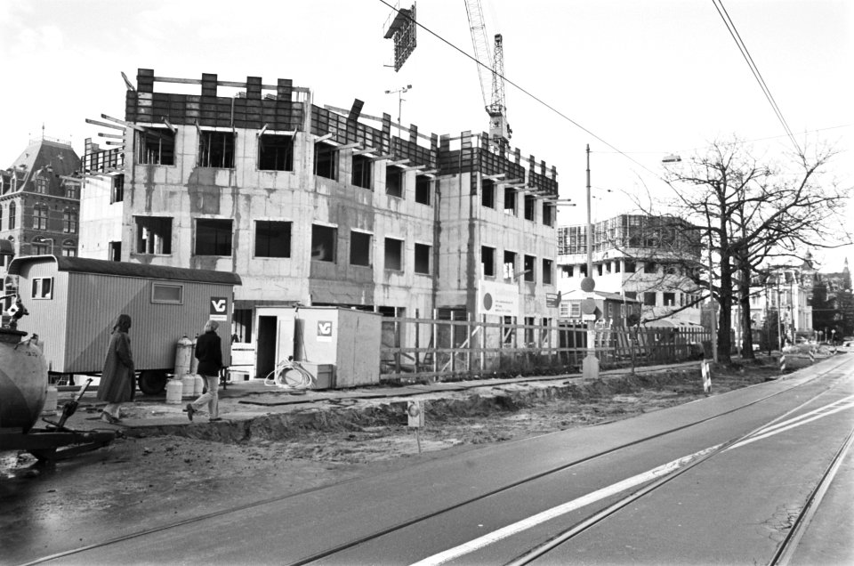 Twee nieuwe kantoorgebouwen op Weteringschans in Amsterdam, Bestanddeelnr 929-5099