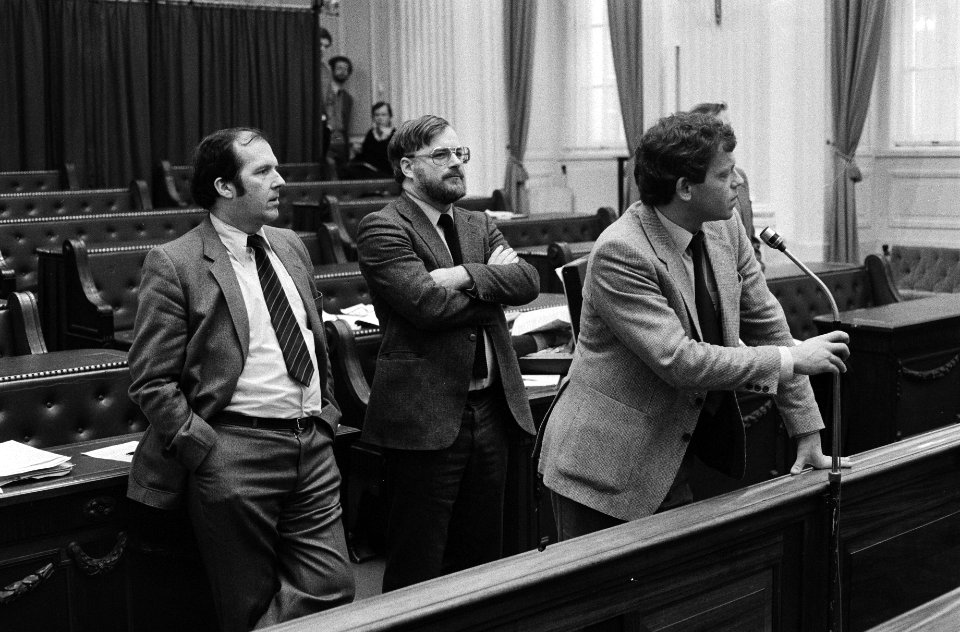 Tweede Kamer , o.a. begroting EZ 1981, kamerleden Gerrits (CDA), Woltgens (PvdA), Bestanddeelnr 931-3578
