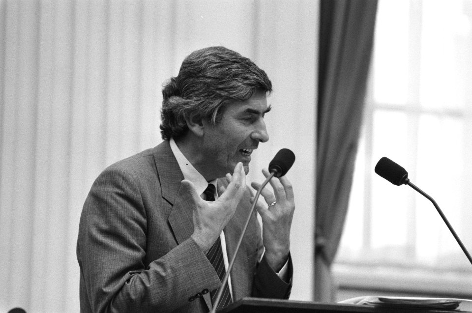 Tweede Kamer , debat WIR-conflict premier Lubbers tijdens debat, Bestanddeelnr 934-2622