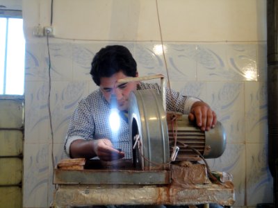 Turquoise store and workshop - Ma'dan - Nishapur 32